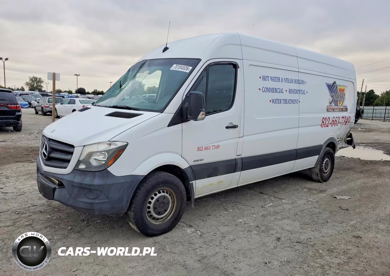 2015 Mercedes-Benz Sprinter 2500 Delivery Van VIN:WD3PE8DC9FP146216 - 1