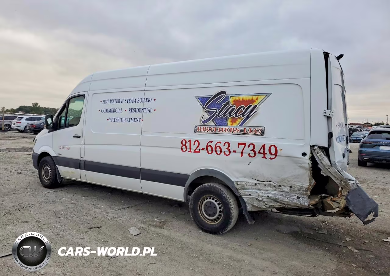 2015 Mercedes-Benz Sprinter 2500 Delivery Van VIN:WD3PE8DC9FP146216 - 2