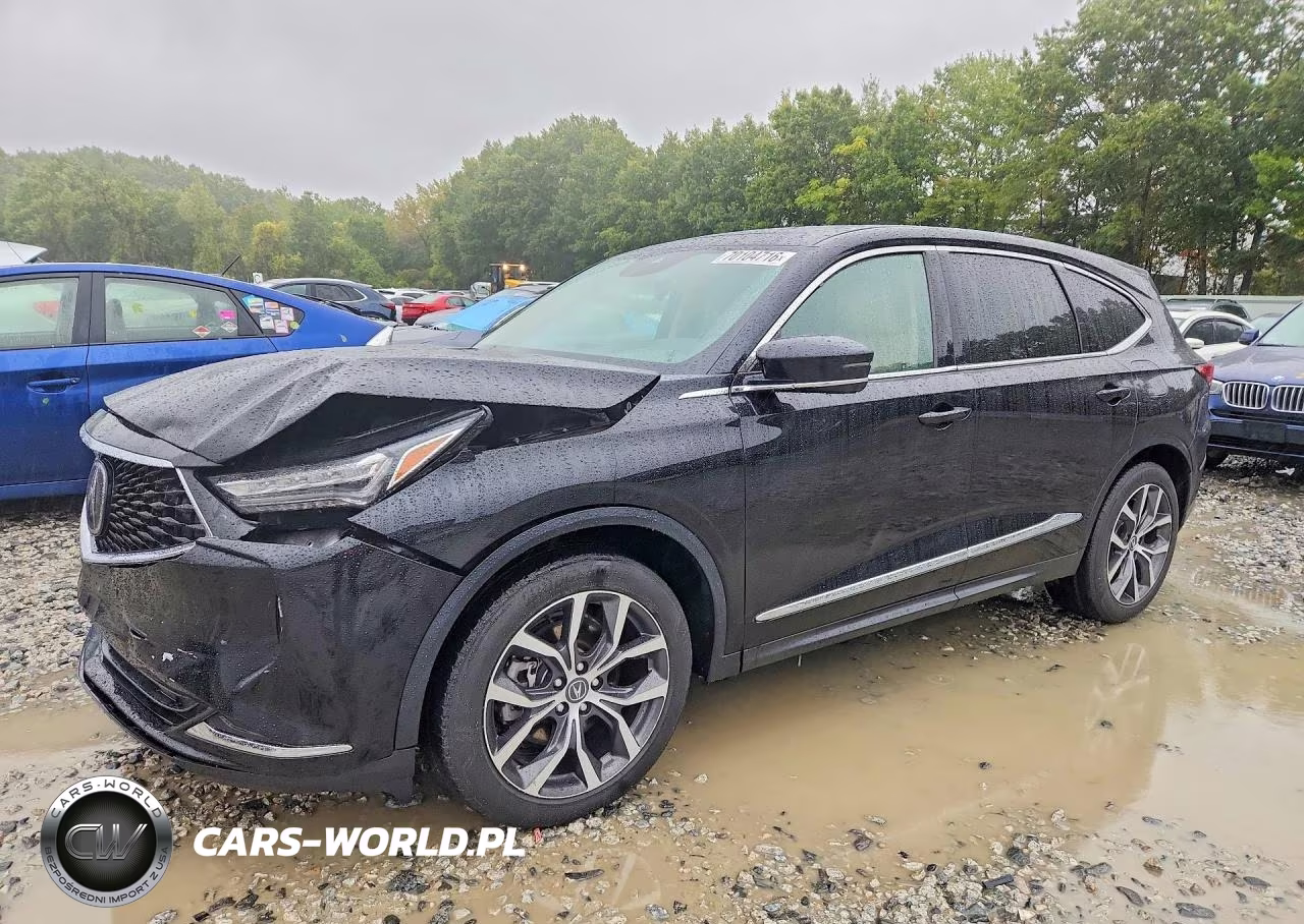 2022 Acura Mdx Technology VIN:5J8YE1H45NL015361 - 1