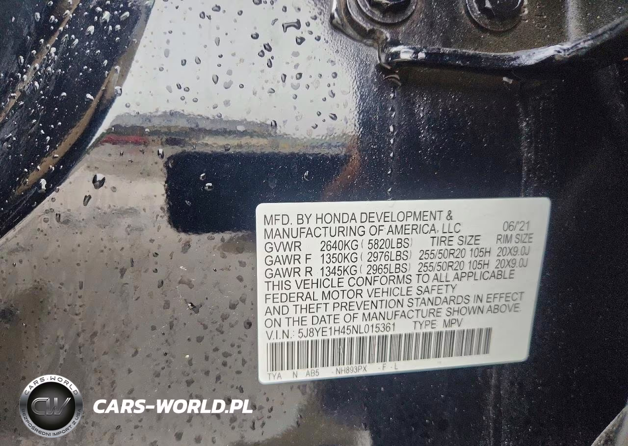 2022 Acura Mdx Technology VIN:5J8YE1H45NL015361 - 13