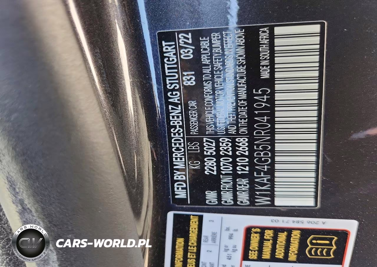 2022 Mercedes-Benz C 300 VIN:W1KAF4GB5NR041945 - 13
