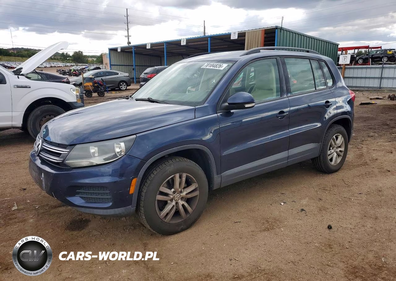 2016 Volkswagen Tiguan S VIN:WVGBV7AX0GW527490 - 1