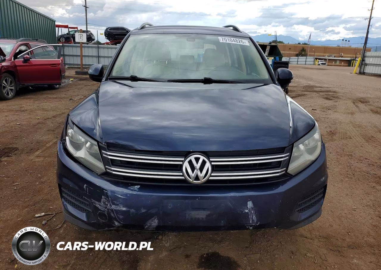 2016 Volkswagen Tiguan S VIN:WVGBV7AX0GW527490 - 5