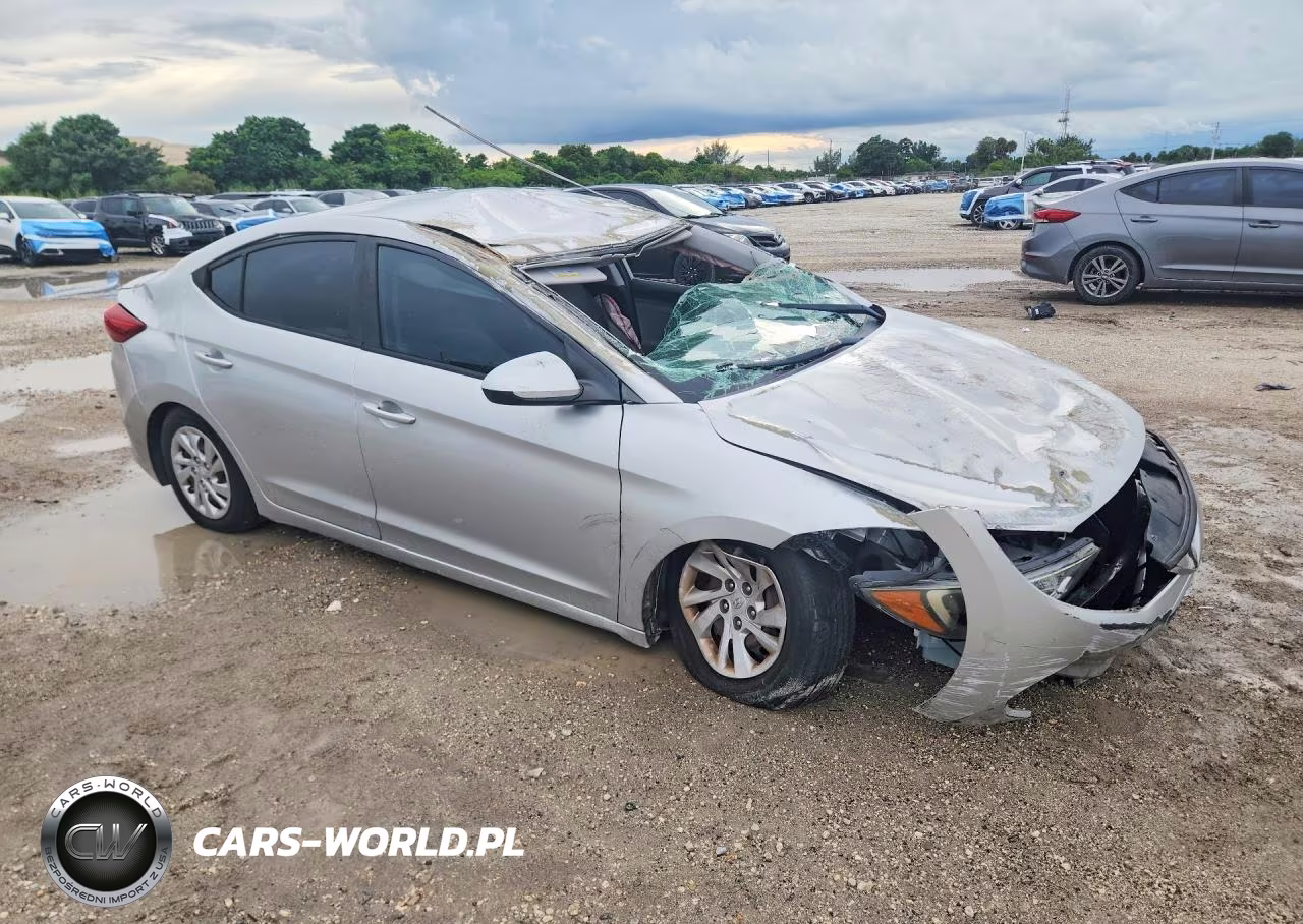 2017 Hyundai Elantra Se VIN:5NPD74LF1HH131103 - 4