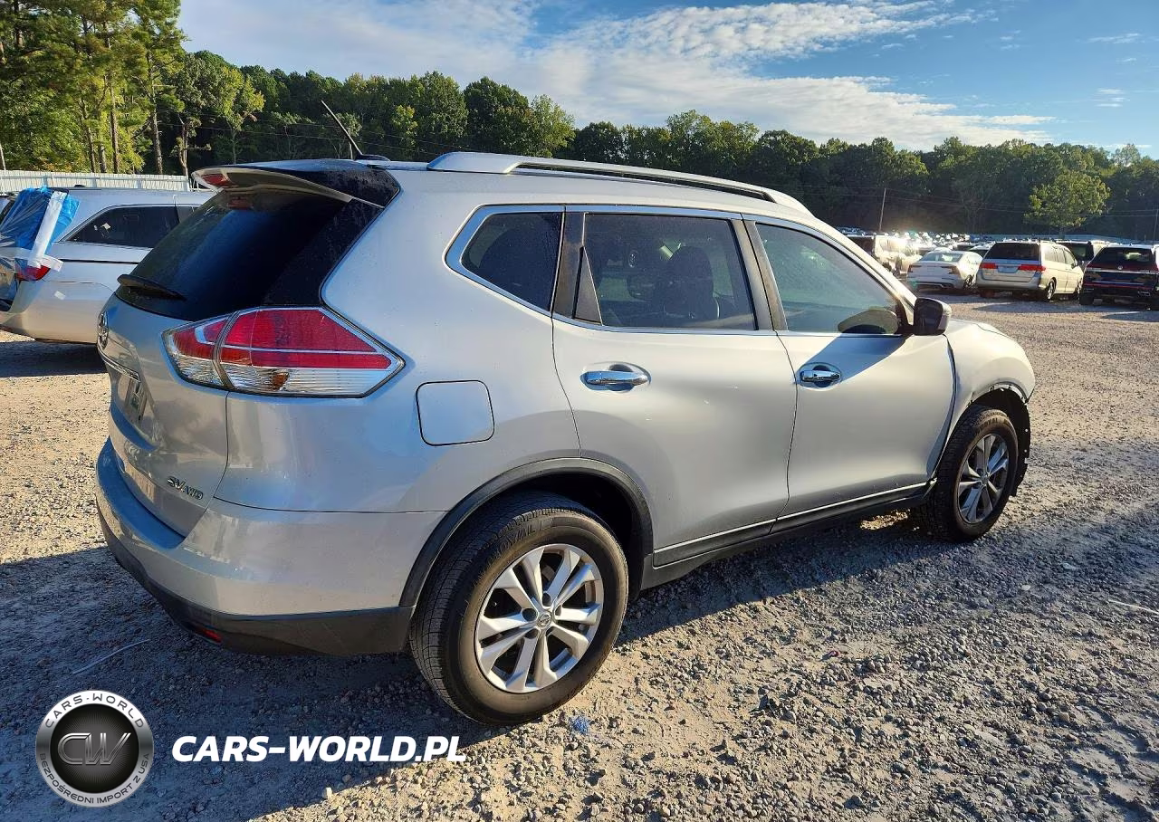 2016 Nissan Rogue Sv VIN:KNMAT2MV8GP695181 - 3
