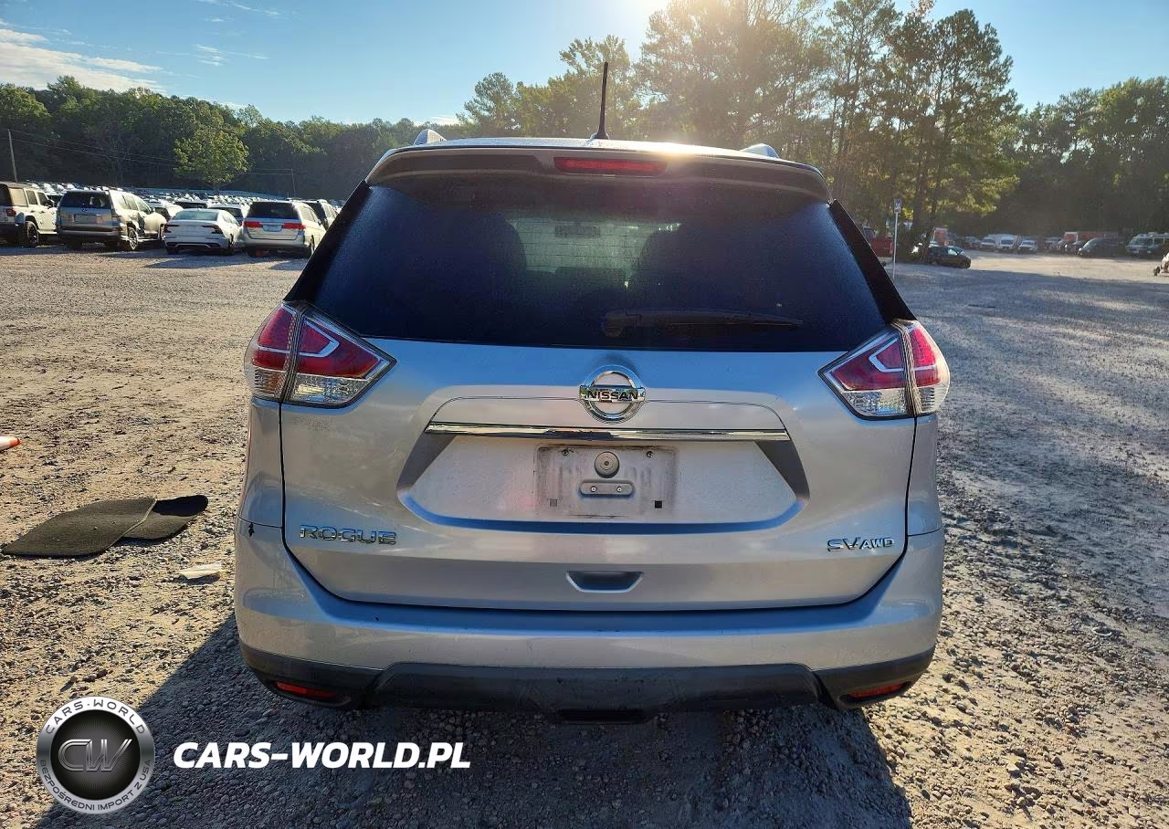 2016 Nissan Rogue Sv VIN:KNMAT2MV8GP695181 - 6