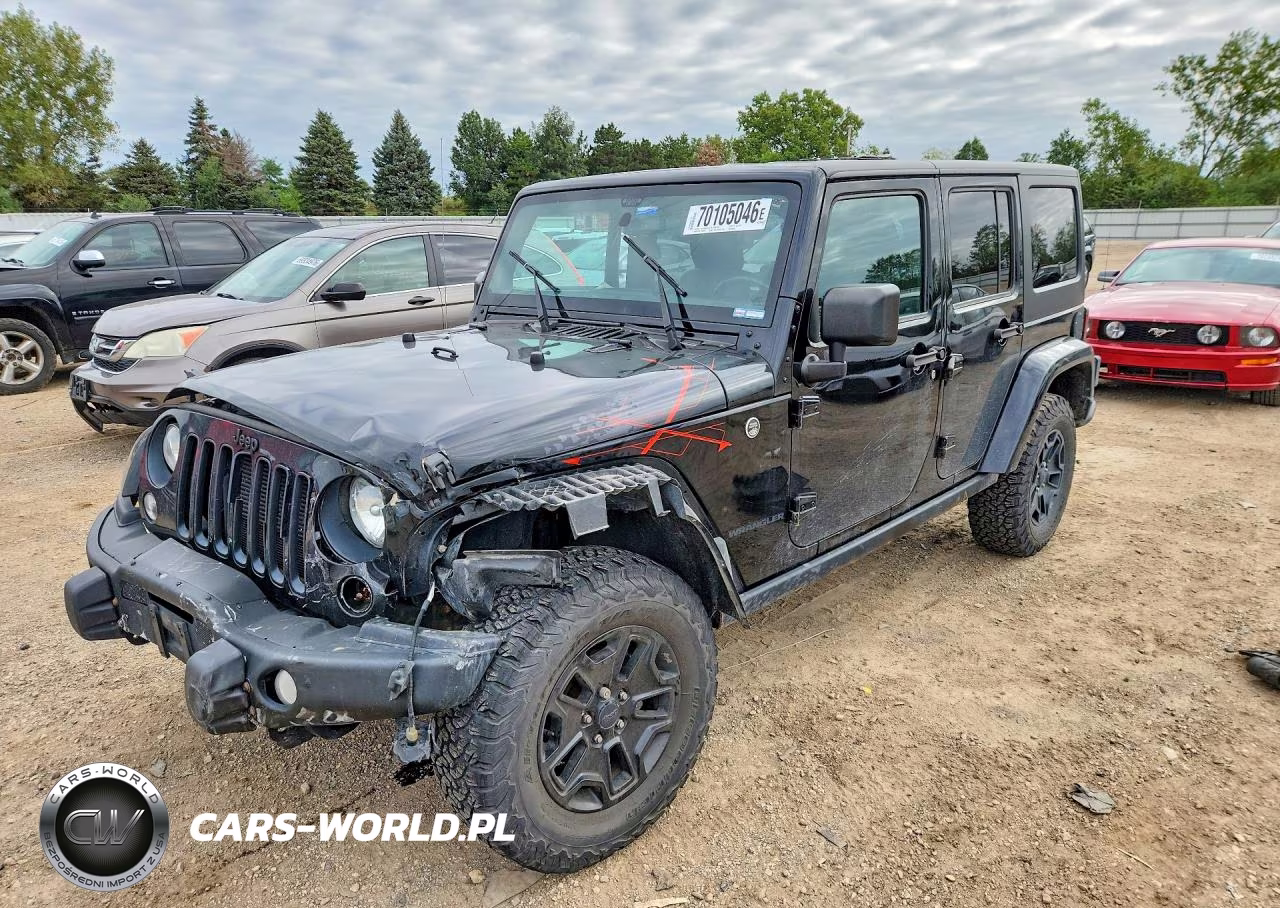 2016 Jeep Wrangler Unlimited Sahara VIN:1C4BJWEG1GL260463 - 1