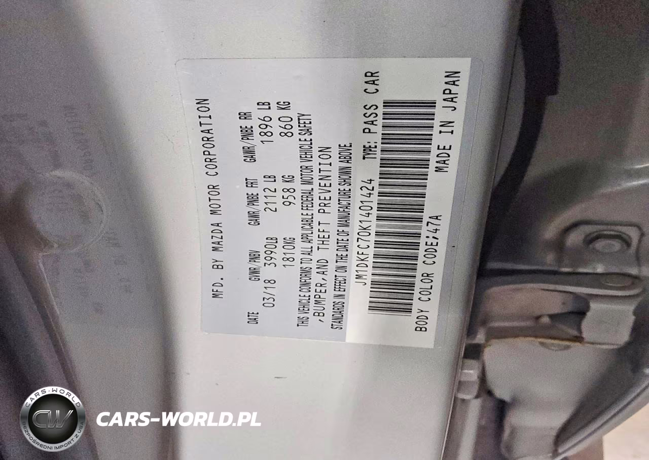 2019 Mazda Cx-3 Touring VIN:JM1DKFC70K1401424 - 12