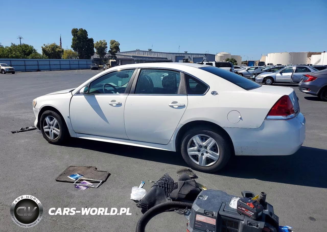 2009 Chevrolet Impala Ls VIN:2G1WB57N291279058 - 2