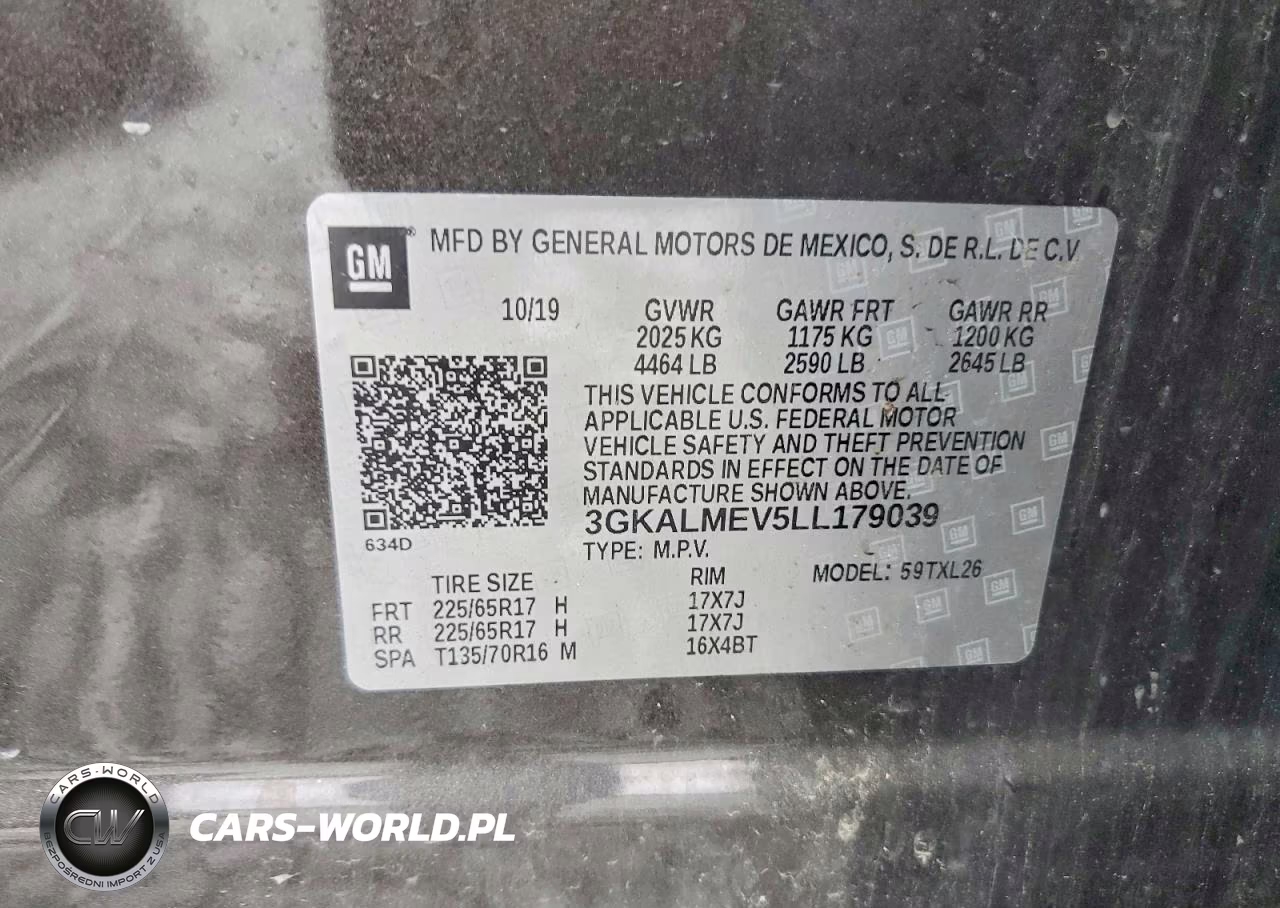 2020 GMC Terrain Sle VIN:3GKALMEV5LL179039 - 13