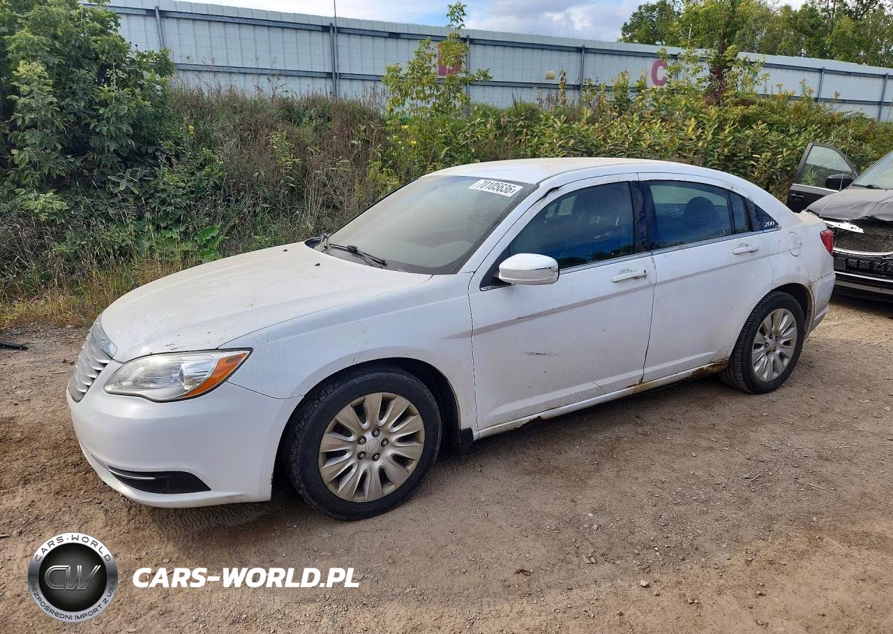 2012 Chrysler 200 Lx VIN:1C3CCBAB3CN129930 - 1