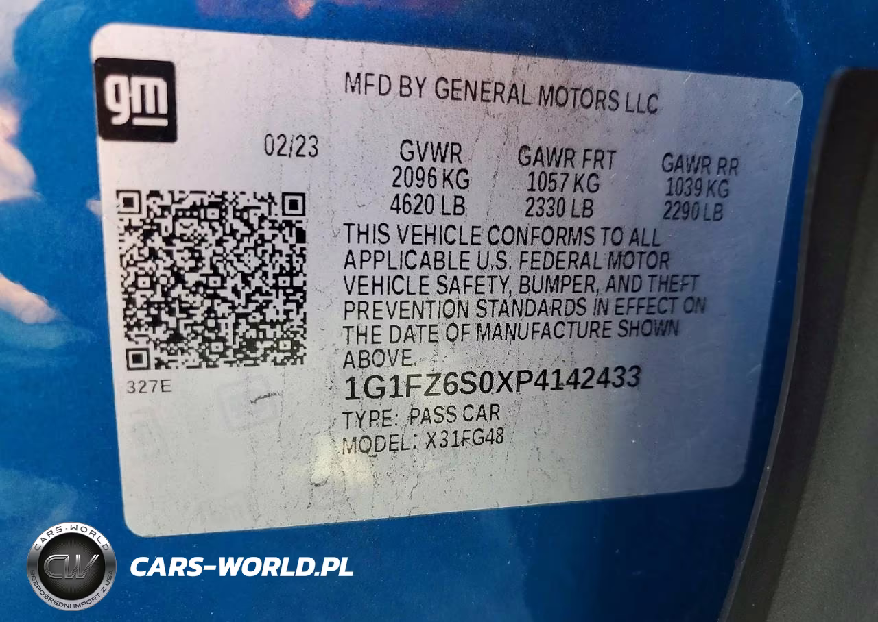 2023 Chevrolet Bolt Euv Premier VIN:1G1FZ6S0XP4142433 - 12
