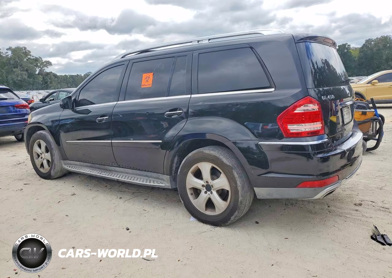 2011 Mercedes-Benz Gl 450 4Matic VIN:4JGBF7BE2BA750341 - 2