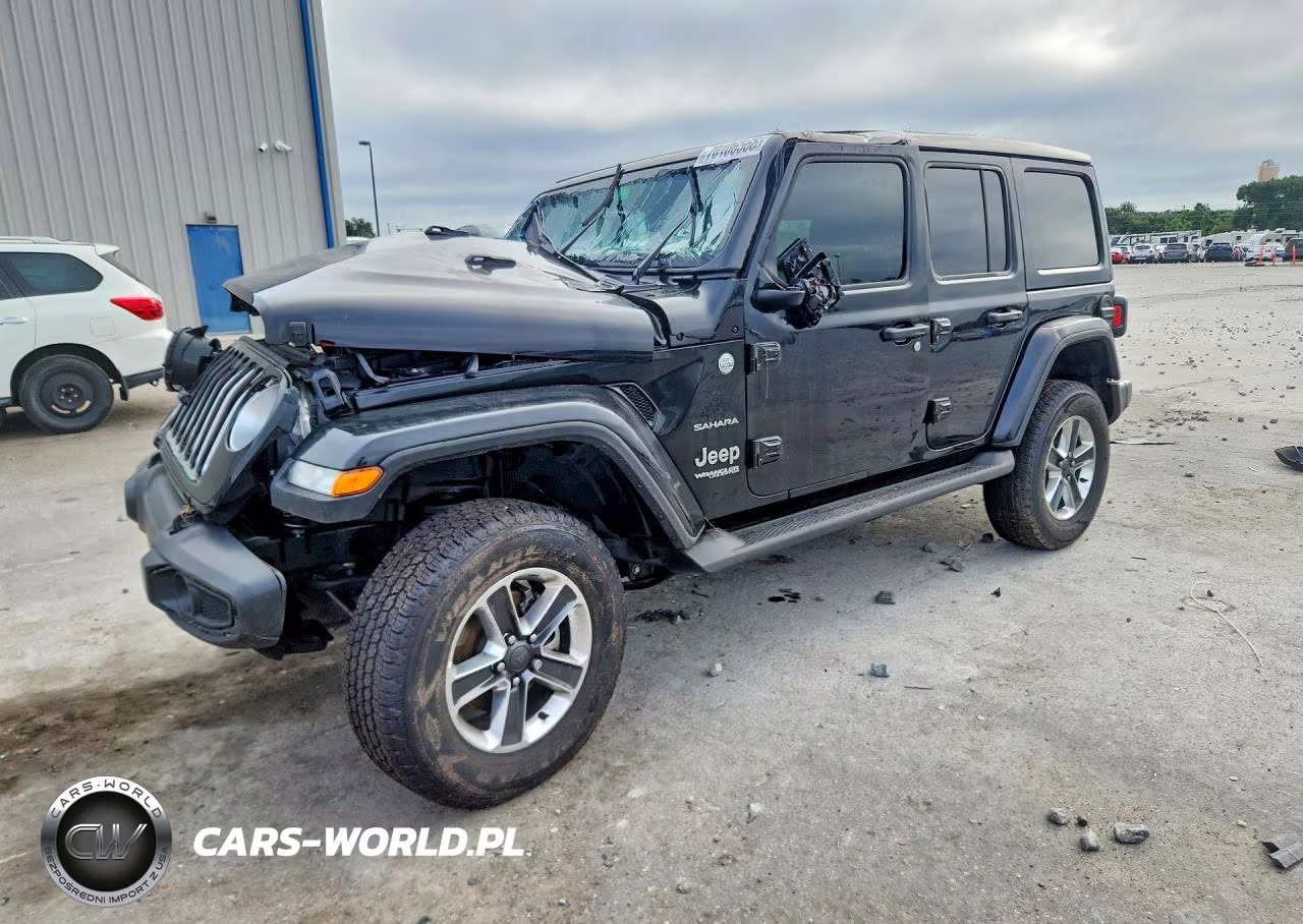 2022 Jeep Wrangler Unlimited Sahara VIN:1C4HJXEM3NW241821 - 1
