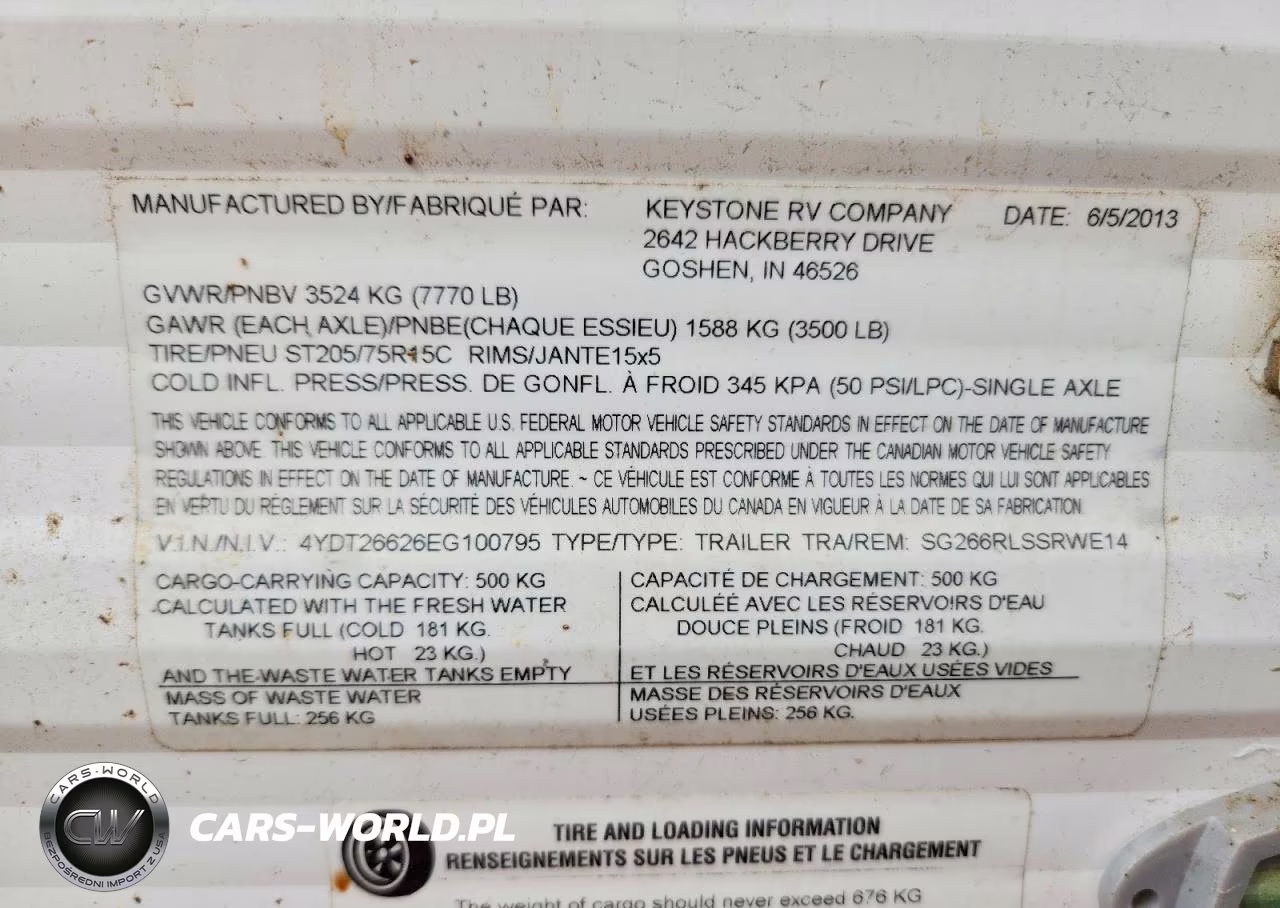 2014 Keystone Springdale Camper VIN:4YDT26626EG100795 - 10