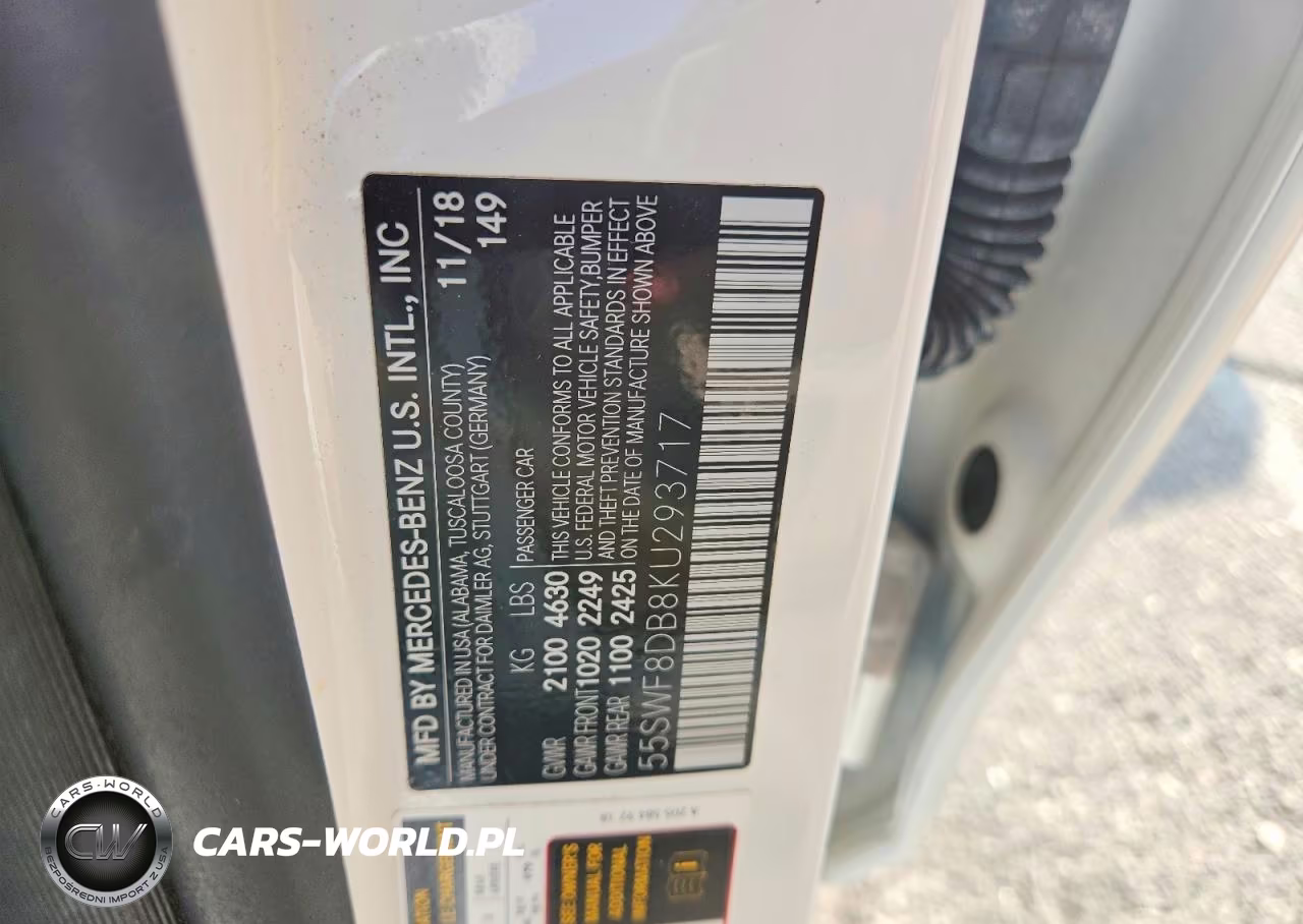 2019 Mercedes-Benz C 300 VIN:55SWF8DB8KU293717 - 13
