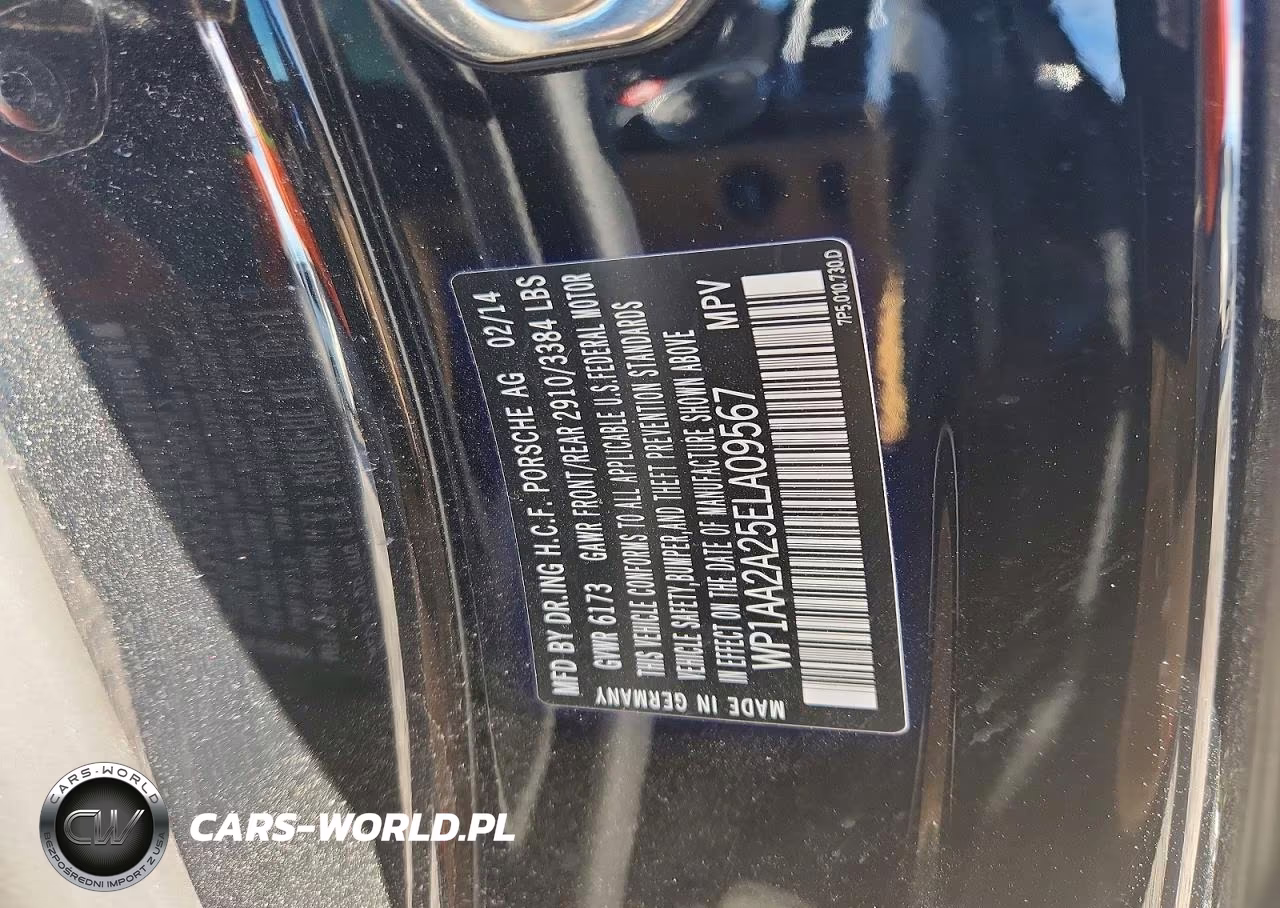 2014 Porsche Cayenne VIN:WP1AA2A25ELA09567 - 13