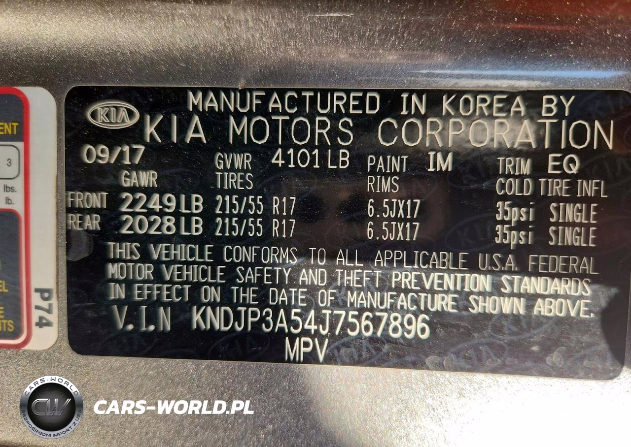 2018 Kia Soul + VIN:KNDJP3A54J7567896 - 13