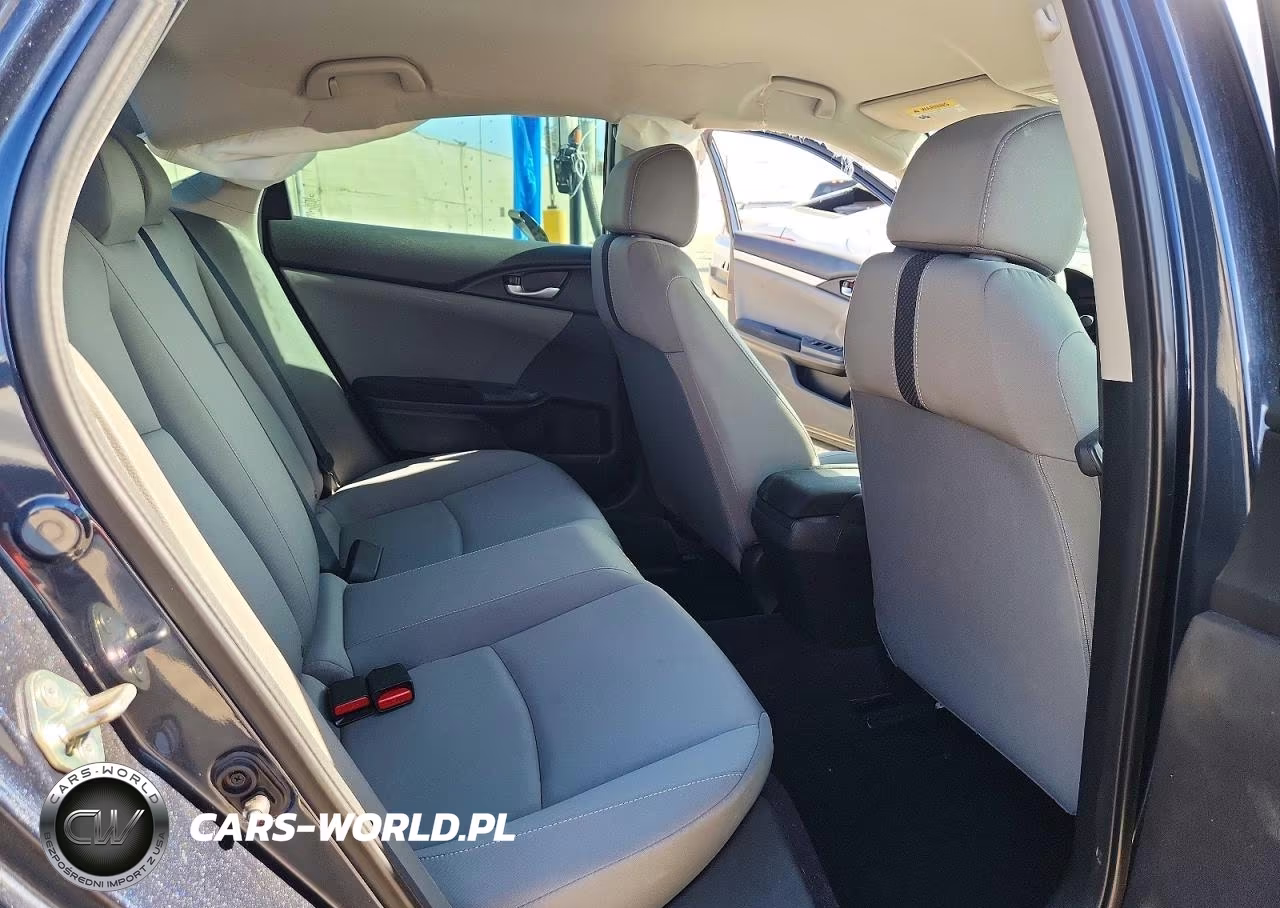 2019 Honda Civic Lx VIN:19XFC2F6XKE050357 - 10