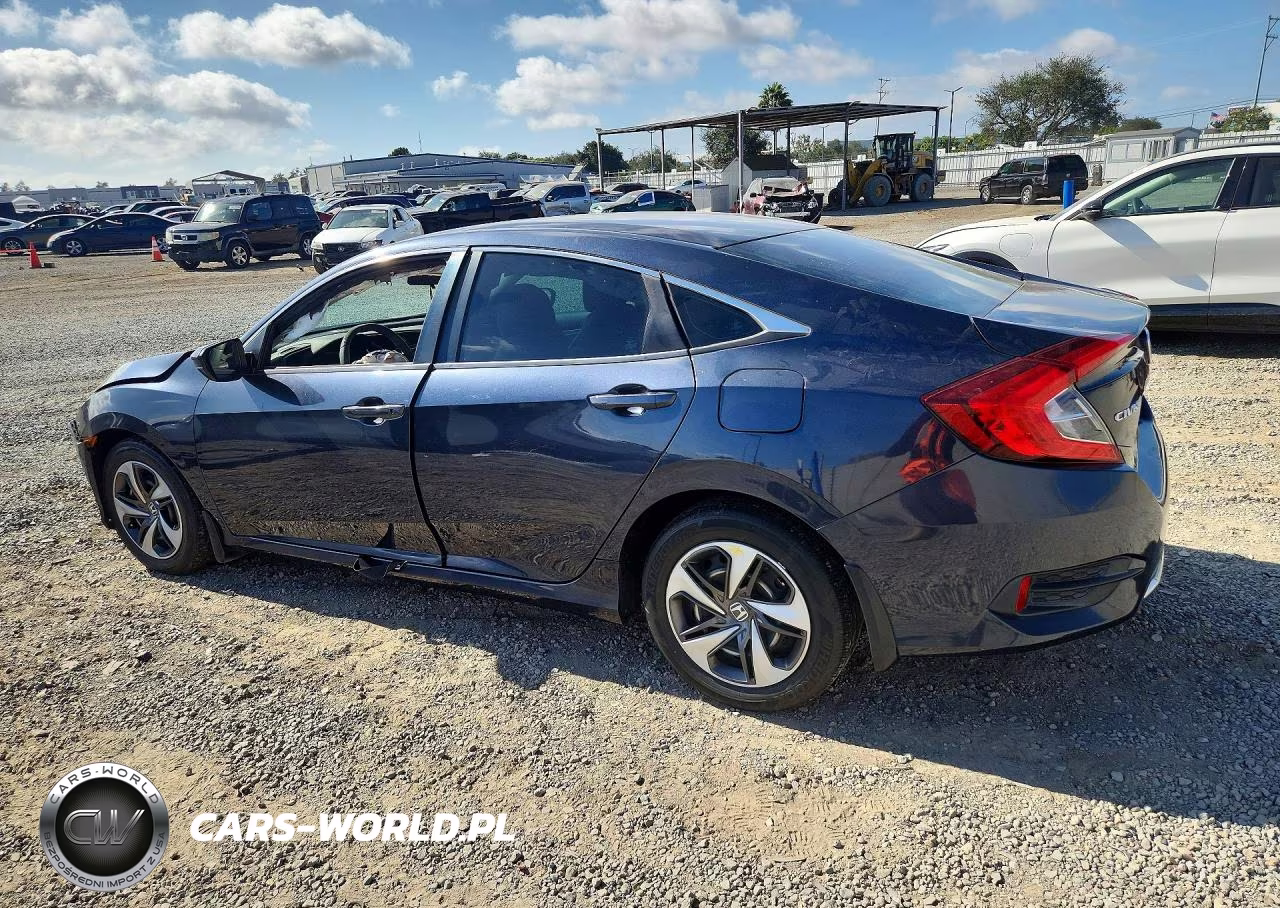 2019 Honda Civic Lx VIN:19XFC2F6XKE050357 - 2