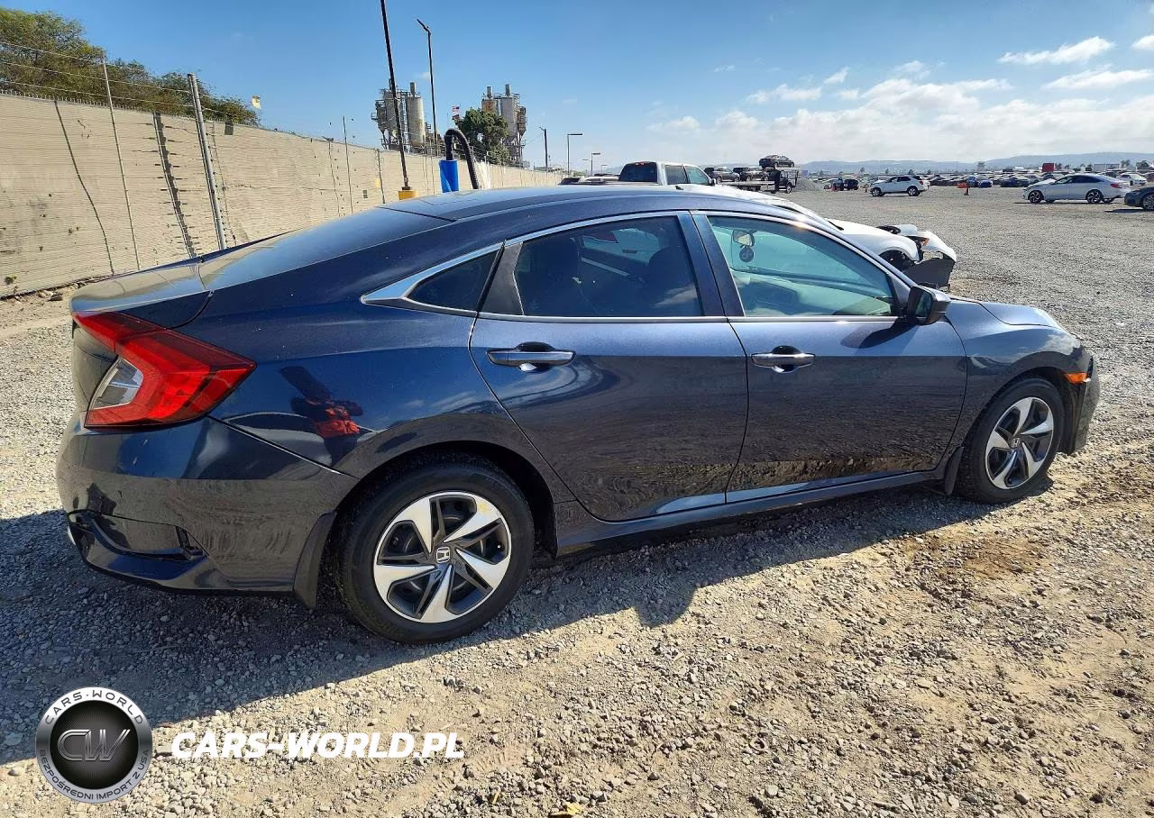 2019 Honda Civic Lx VIN:19XFC2F6XKE050357 - 3