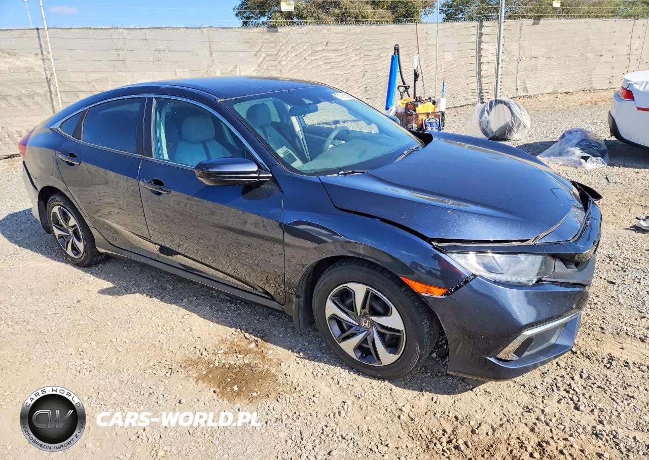 2019 Honda Civic Lx VIN:19XFC2F6XKE050357 - 4