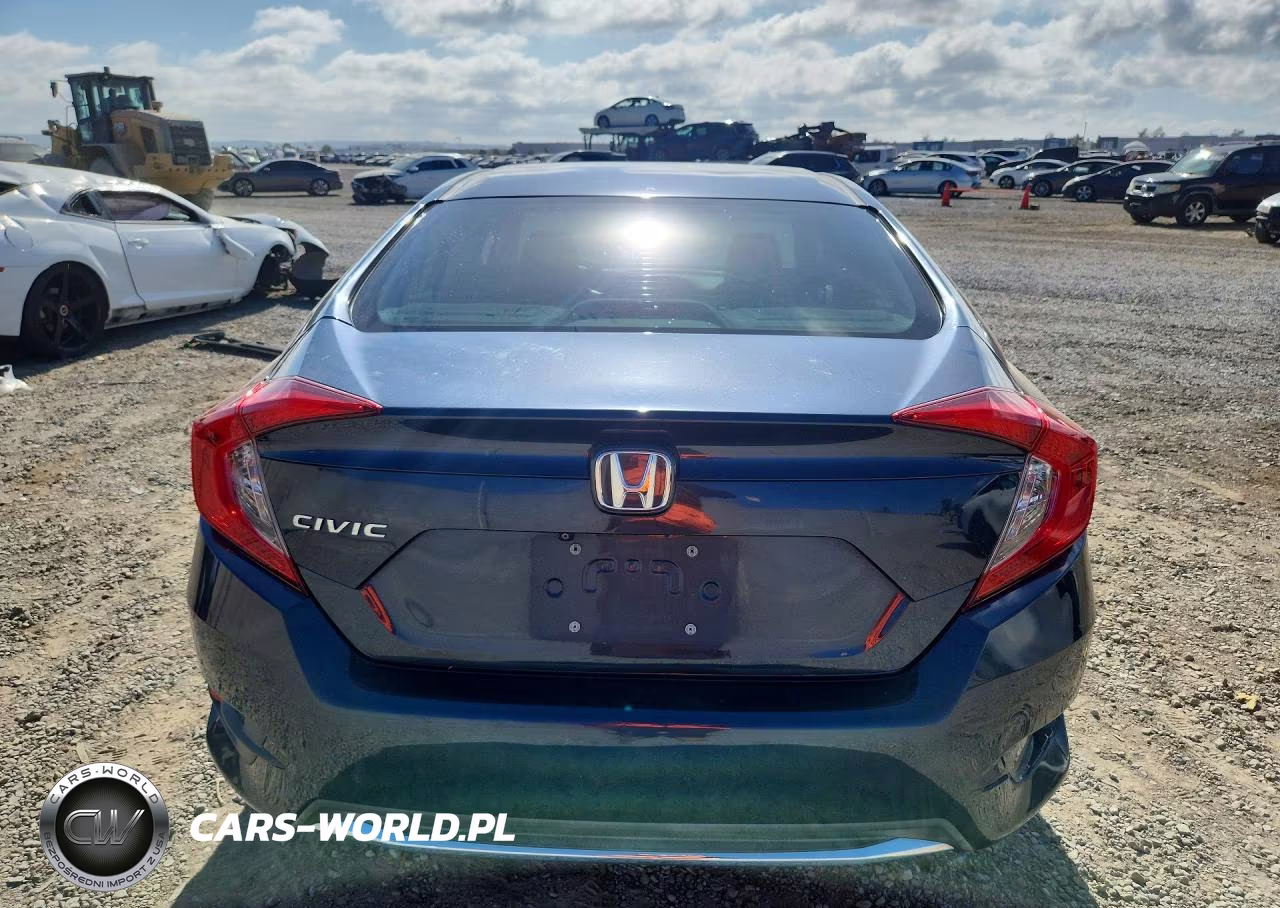 2019 Honda Civic Lx VIN:19XFC2F6XKE050357 - 6