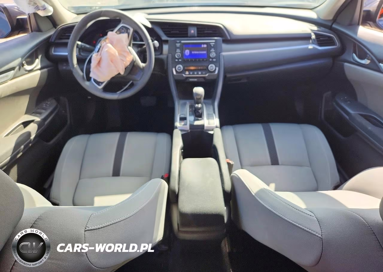 2019 Honda Civic Lx VIN:19XFC2F6XKE050357 - 8