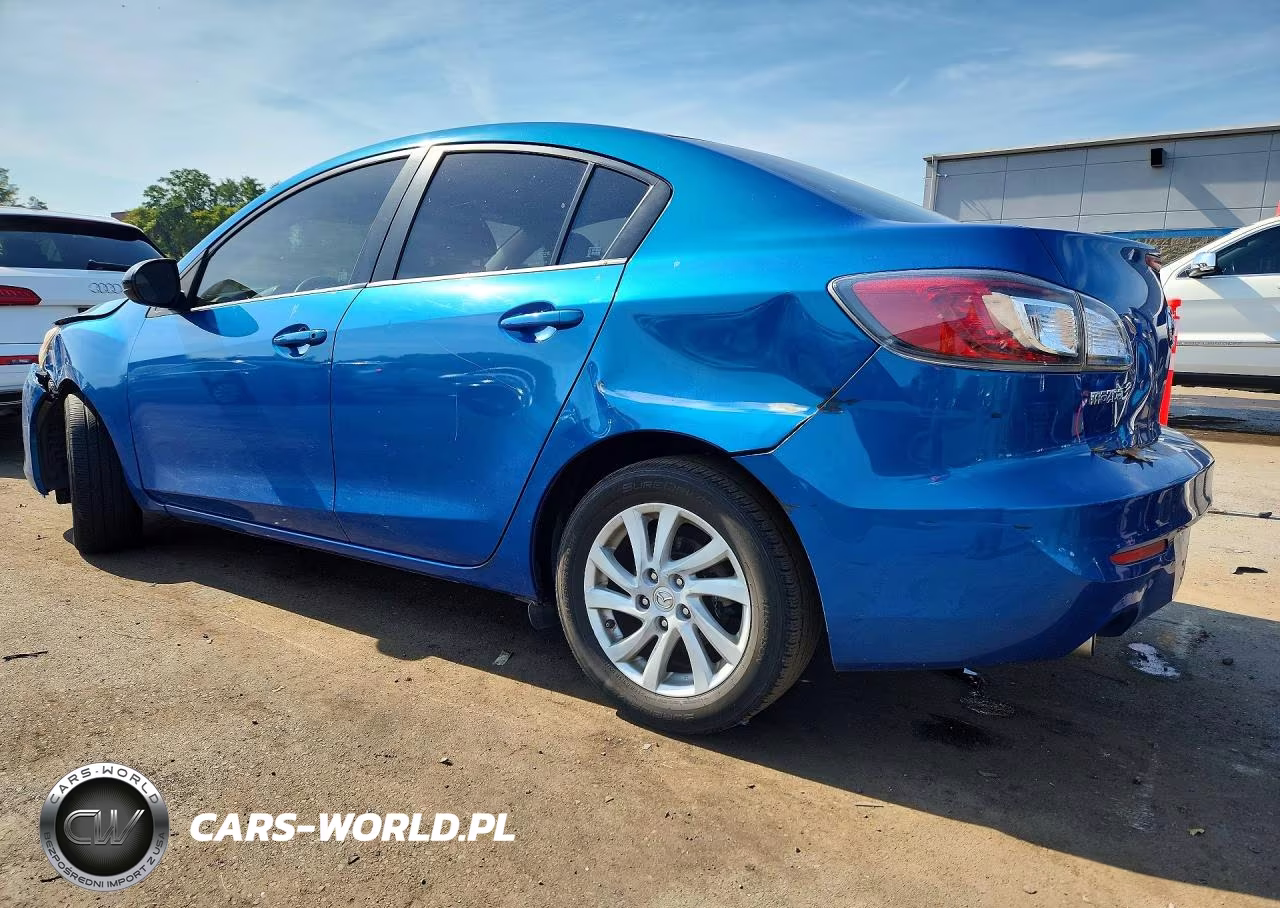 2012 Mazda 3 I VIN:JM1BL1W88C1527608 - 2