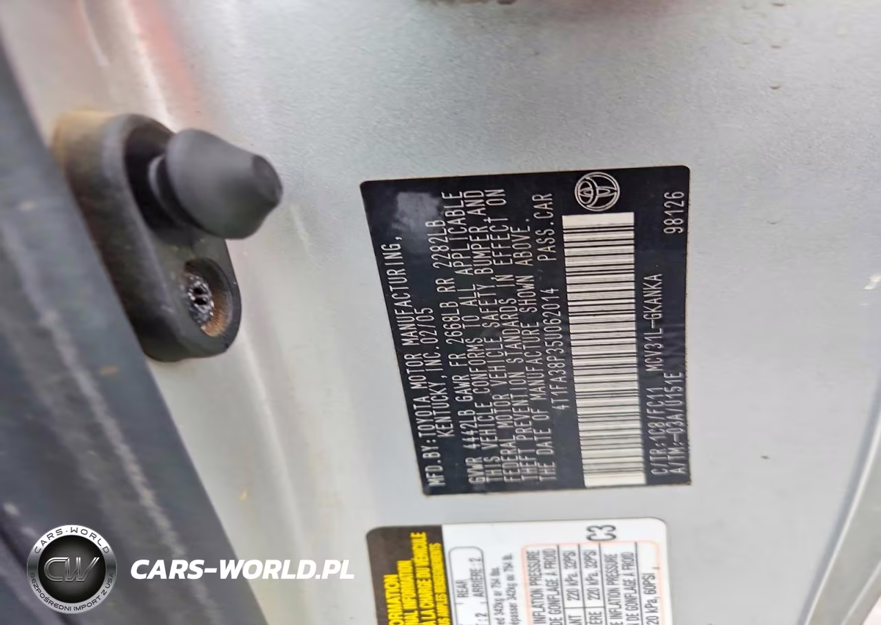 2005 Toyota Camry Solara Se V6 VIN:4T1FA38P35U062014 - 12