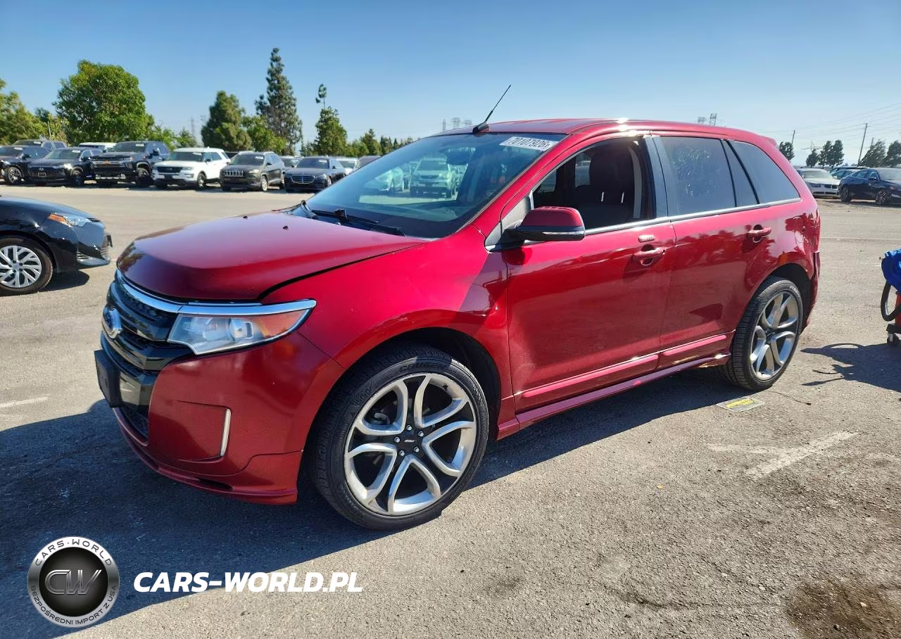 2014 Ford Edge Sport VIN:2FMDK3AK1EBA83341 - 1