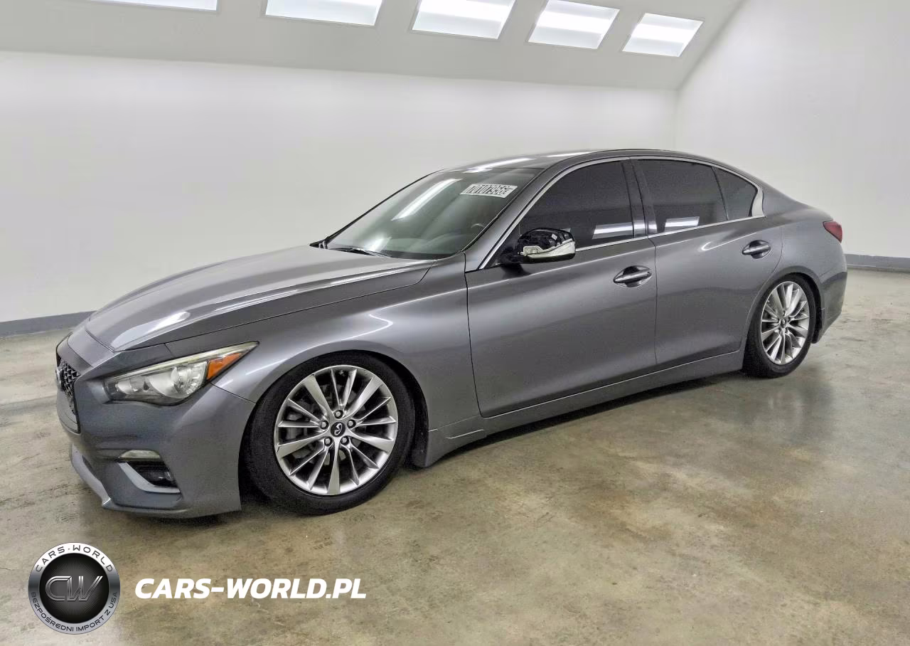 2018 Infiniti Q50 3.0T Luxe VIN:JN1EV7AR3JM431314 - 1