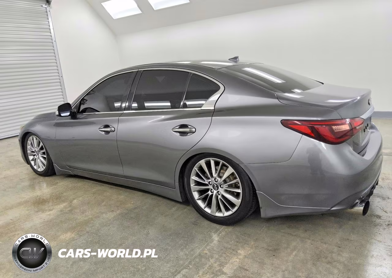 2018 Infiniti Q50 3.0T Luxe VIN:JN1EV7AR3JM431314 - 2