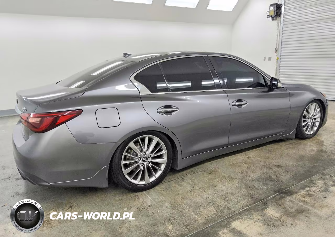 2018 Infiniti Q50 3.0T Luxe VIN:JN1EV7AR3JM431314 - 3