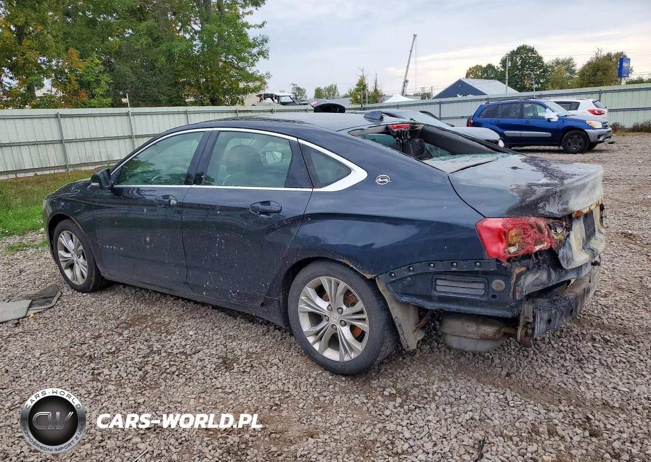 2014 Chevrolet Impala Lt VIN:2G1125S34E9293281 - 2