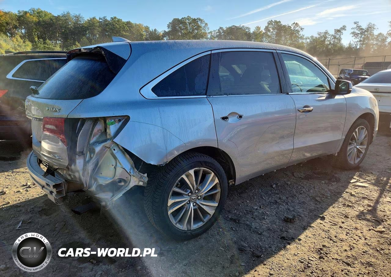 2018 Acura Mdx Technology VIN:5J8YD4H58JL028600 - 3