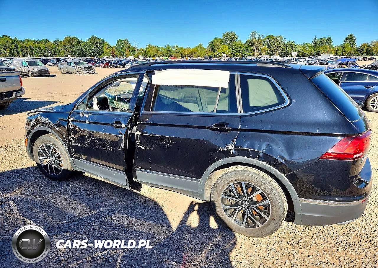 2021 Volkswagen Tiguan 2.0T Se-2.0T Se R-Line Black-2.0T Sel VIN:3VV2B7AX6MM030700 - 2