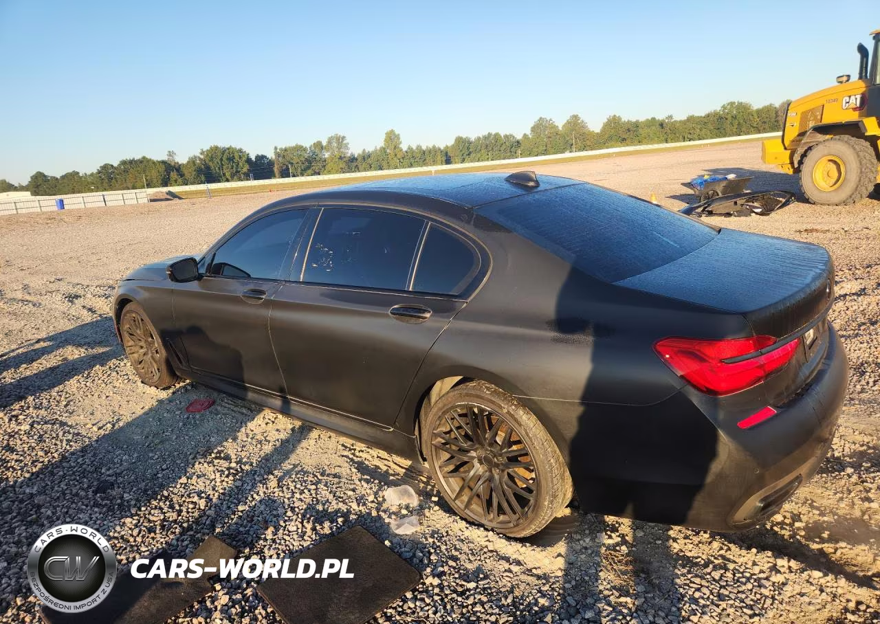 2017 BMW 750 I VIN:WBA7F0C59HGM21056 - 2