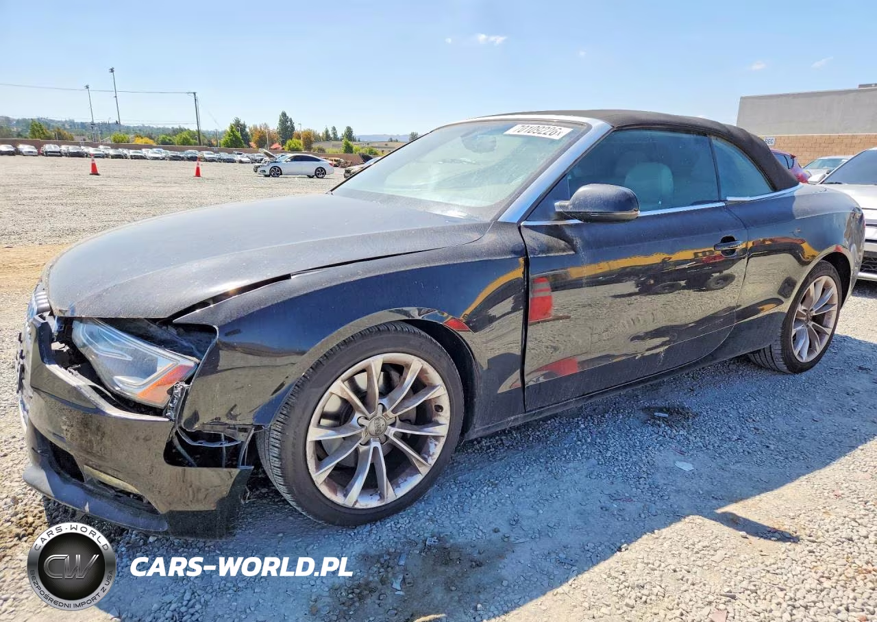 2013 Audi A5 Premium VIN:WAUAFAFH7DN017874 - 1