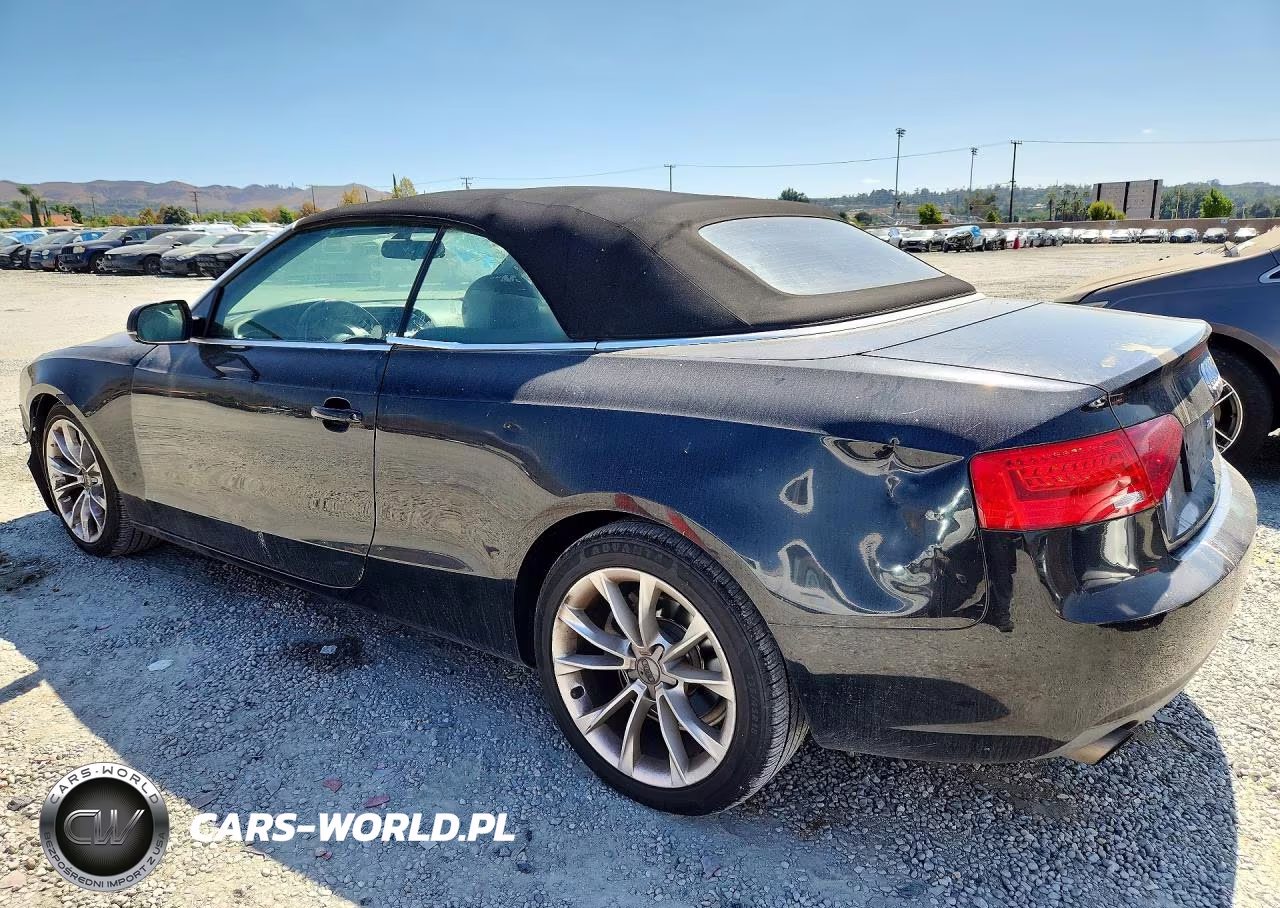 2013 Audi A5 Premium VIN:WAUAFAFH7DN017874 - 2