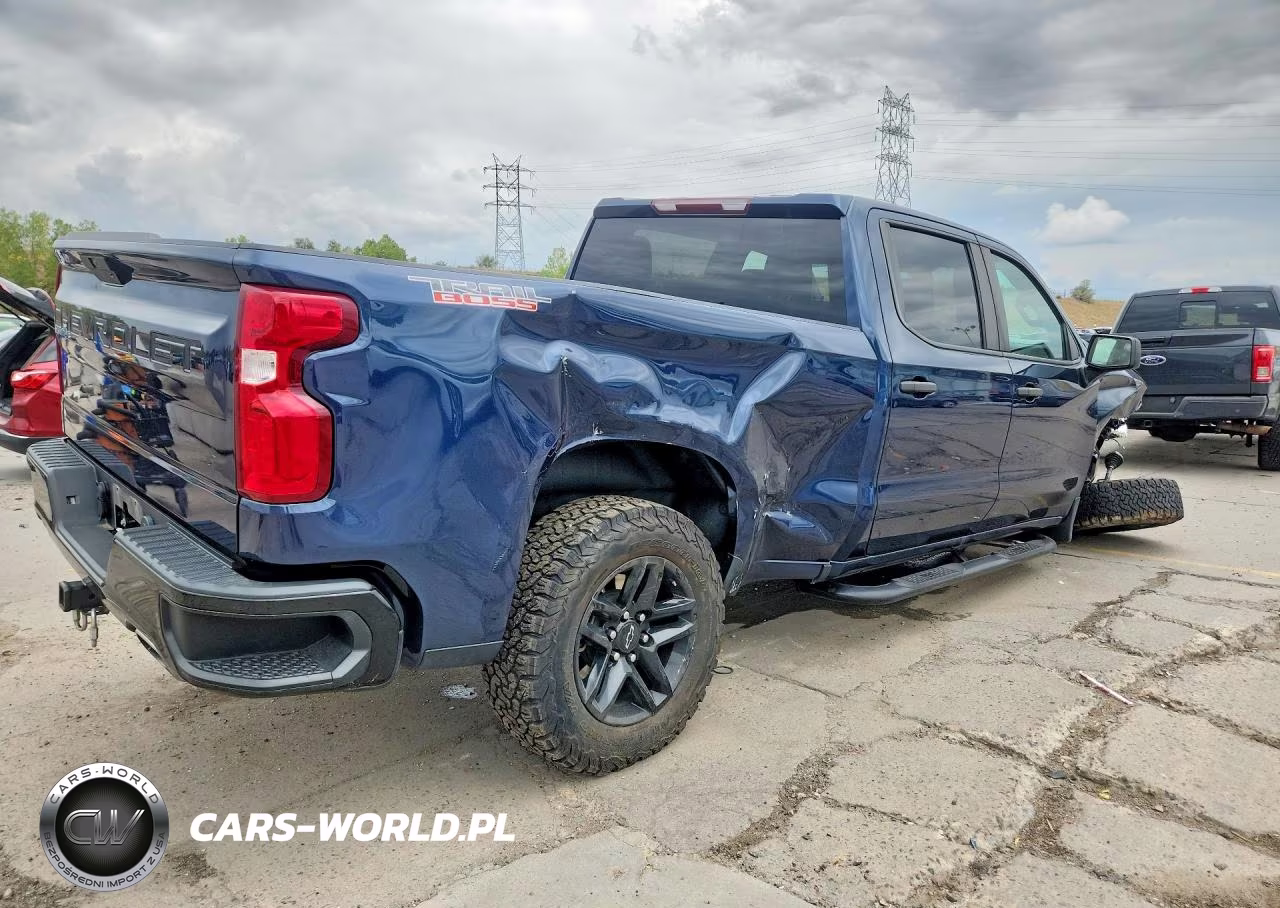 2021 Chevrolet Silverado K1500 Trail Boss Custom VIN:1GCPYCEF5MZ283003 - 3