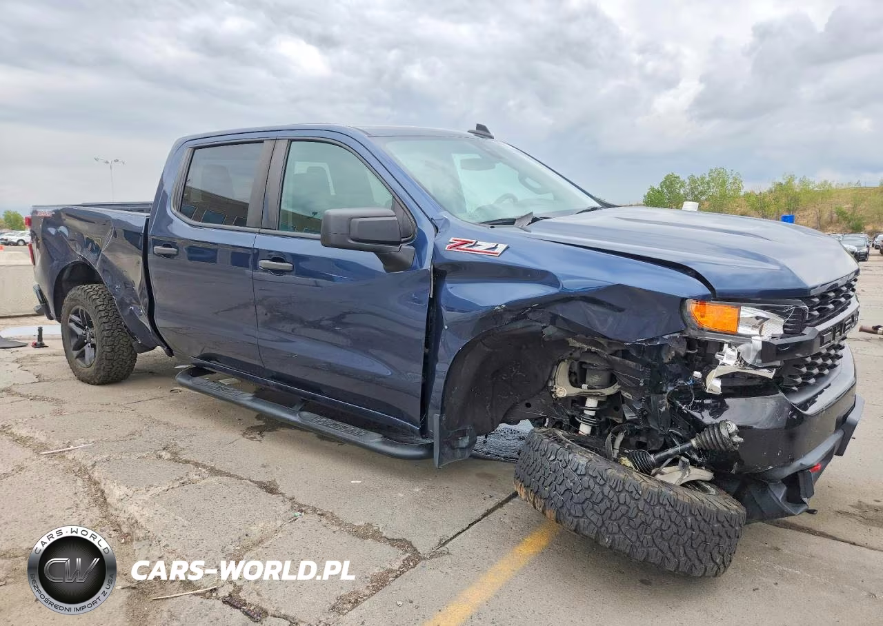 2021 Chevrolet Silverado K1500 Trail Boss Custom VIN:1GCPYCEF5MZ283003 - 4