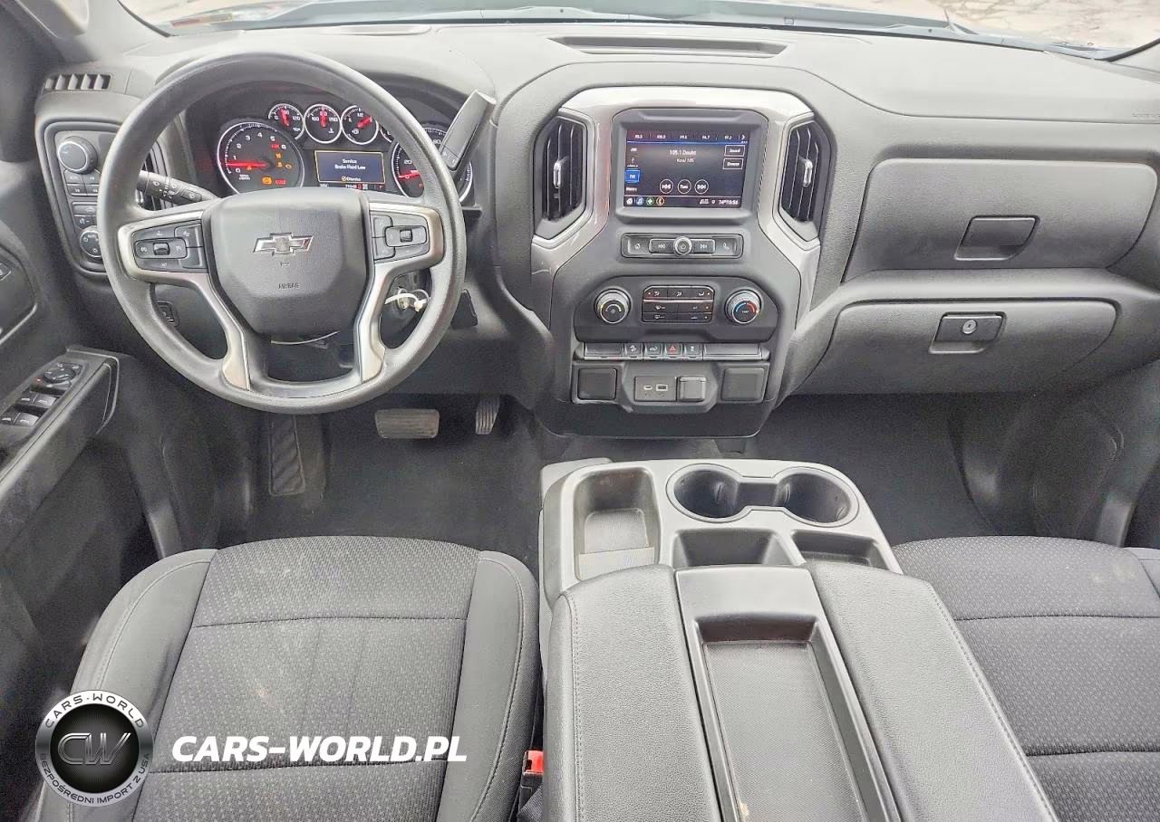 2021 Chevrolet Silverado K1500 Trail Boss Custom VIN:1GCPYCEF5MZ283003 - 8