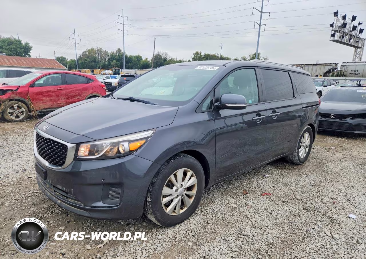 2017 Kia Sedona Lx VIN:KNDMB5C12H6328414 - 1