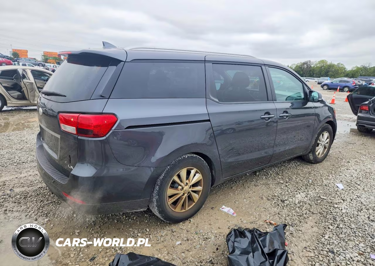 2017 Kia Sedona Lx VIN:KNDMB5C12H6328414 - 3