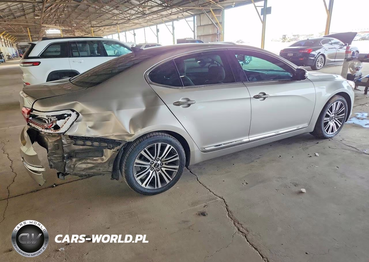 2014 Kia Cadenza Premium VIN:KNALN4D72E5128471 - 3
