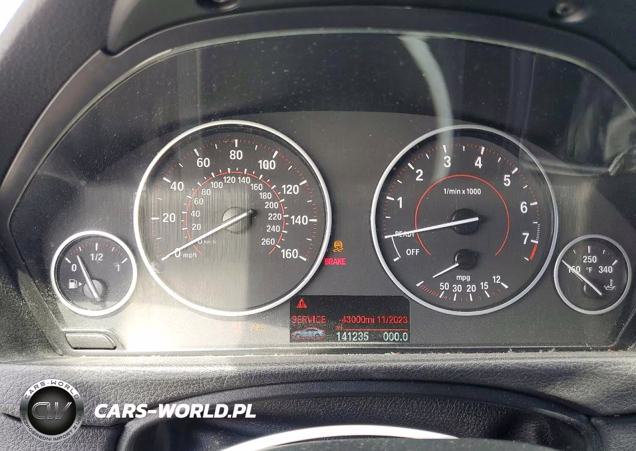 2016 BMW 328 I Sulev VIN:WBA8E9C53GK646905 - 9