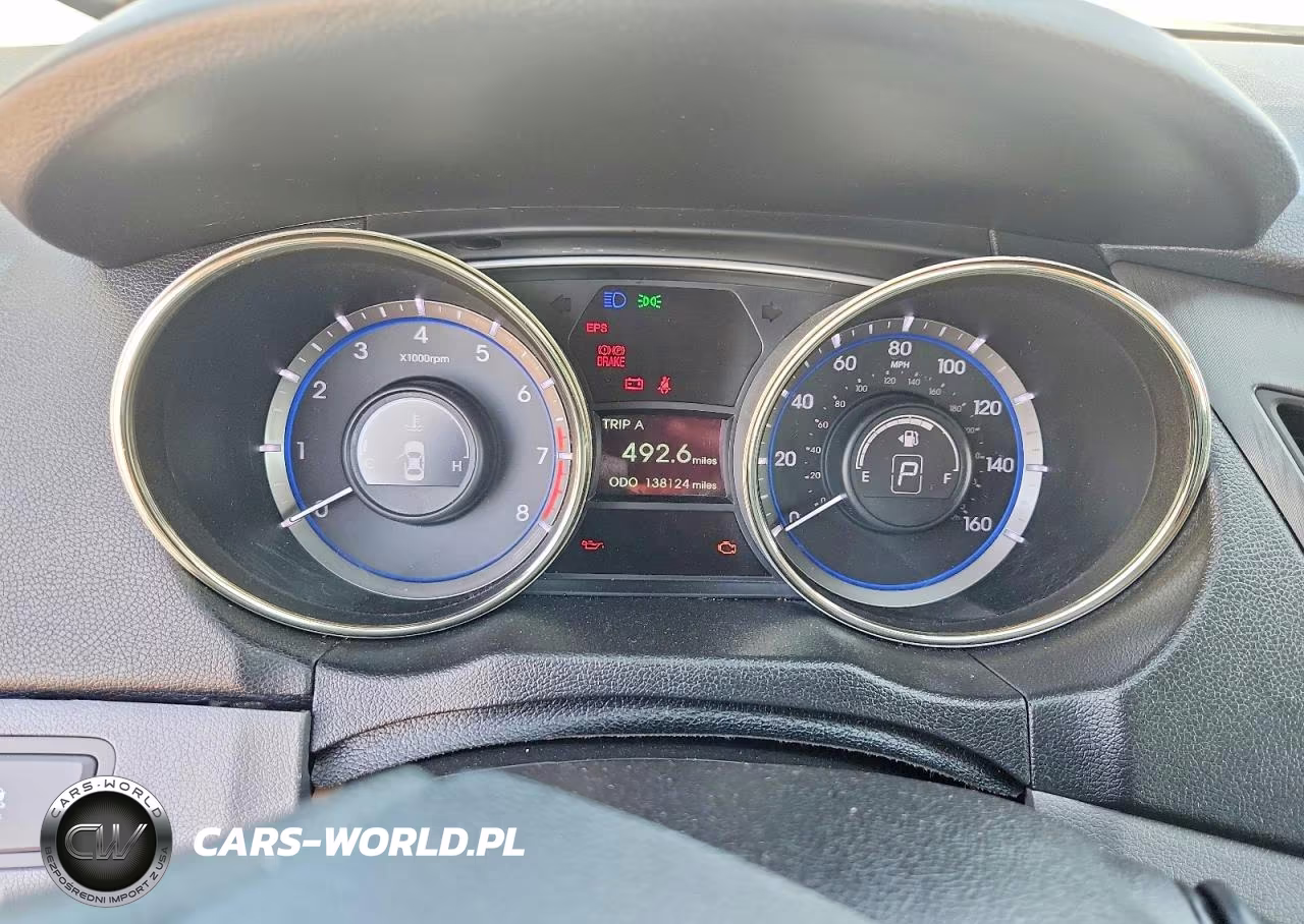 2013 Hyundai Sonata Gls VIN:5NPEB4AC7DH664319 - 9