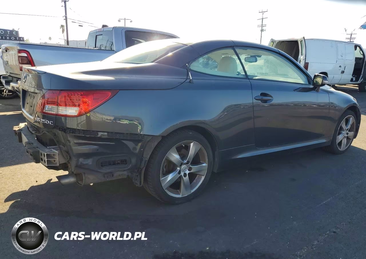 2010 Lexus Is 250C Base VIN:JTHFF2C20A2507907 - 3