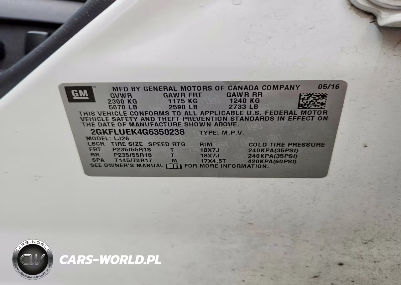 2016 GMC Terrain Slt VIN:2GKFLUEK4G6350238 - 13